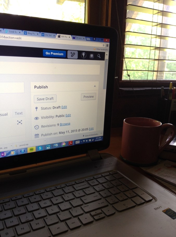 Push the Save Draft Button